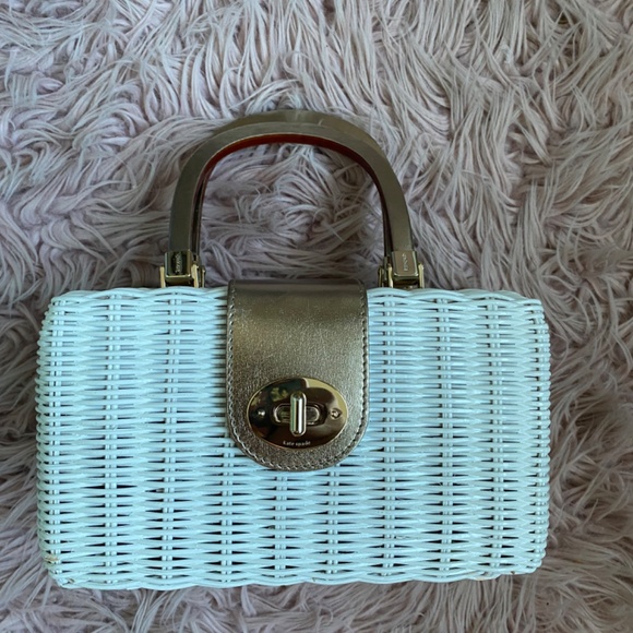 Kate Spade Basket Handbag - Picture 7 of 8